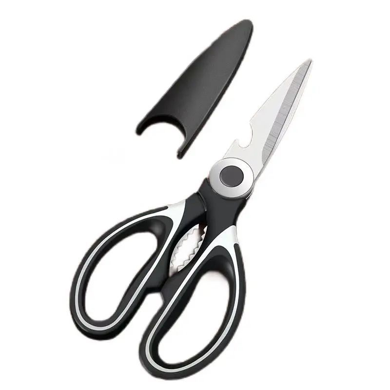 Panda Scissors Kitchen Scissors, multi-functional stainless steel scissors, household Panda Scissors Strong Chicken Bone Scissors, food Scissors in stock Item Picture
