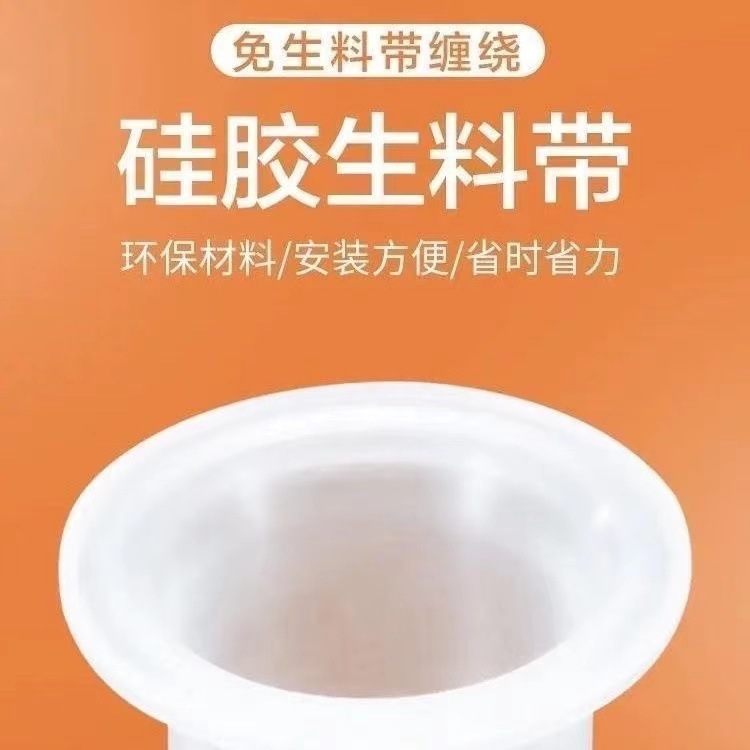 Replace the 1/4 silicone gasket of the faucet with a non-raw material gasket and replace the waterproof sealing gasket of the triangle valve details Picture