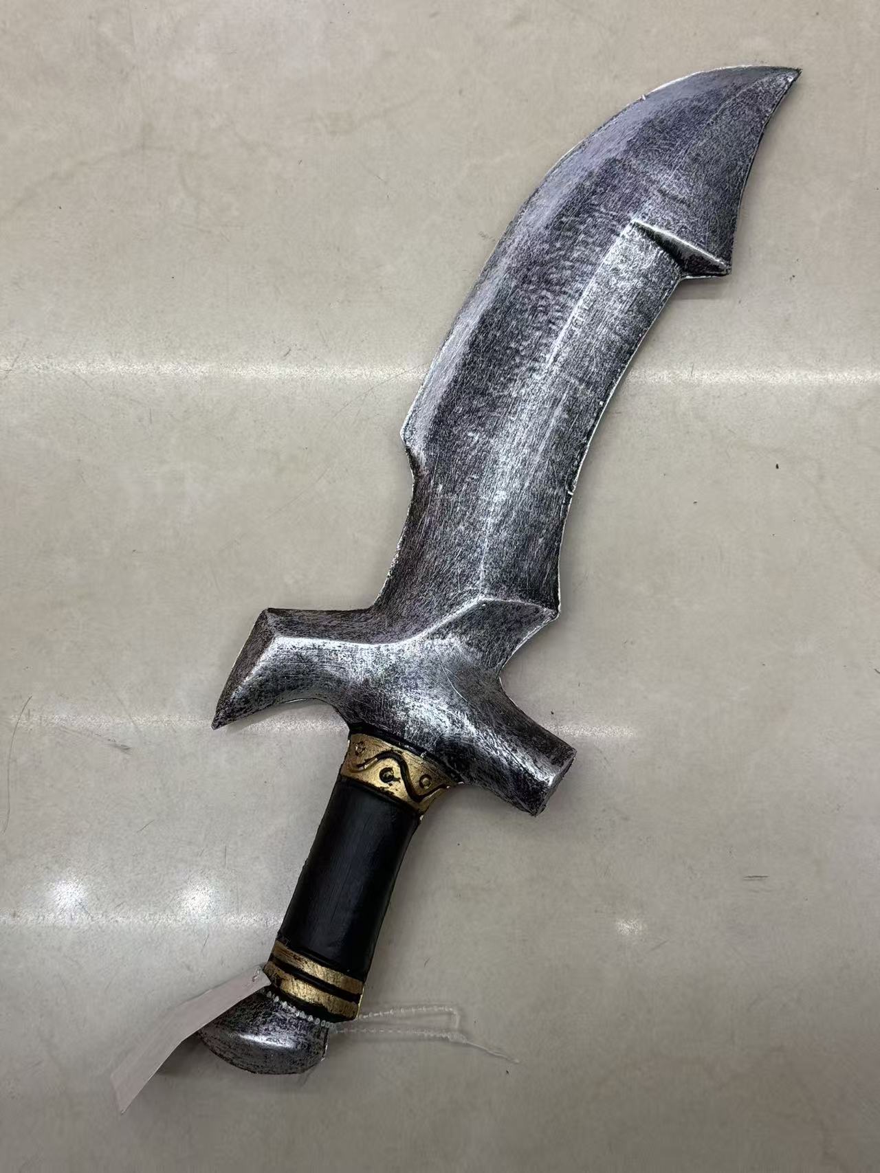 银刀刀剑匕海盗刀儿童玩具软胶道具