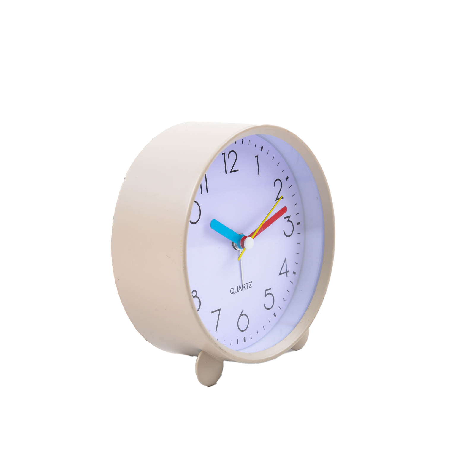 简约北欧闹钟儿童金属带灯大数字时钟床头学生用起床神器钟表细节图