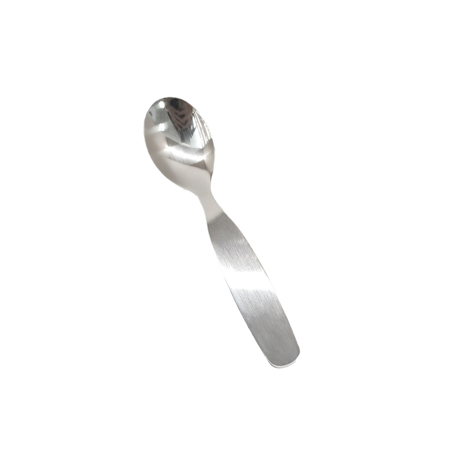 Stainless steel children's spoons and forks, tableware, spoons and forks, baby eating and drinking soup spoons, fruit forks, small spoons, dessert spoons Item Picture