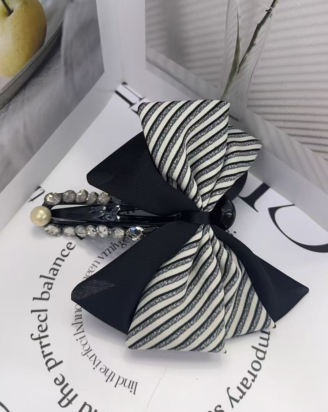 饰品配件蝴蝶结diy银饰开口圈滴油透明磨砂五瓣花装饰配件