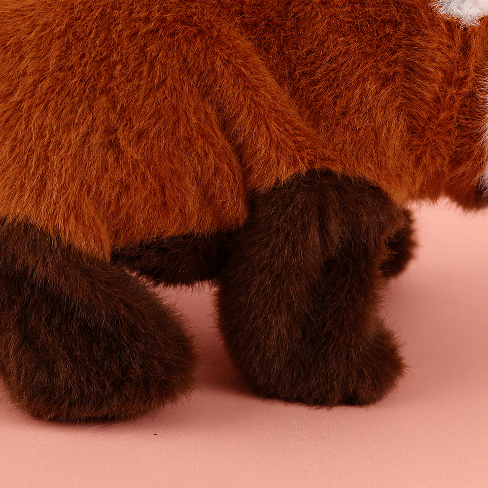 Charming and alluring! Charming and adorable electric plush raccoon, accompanying and exuding charm and cuteness Item Picture