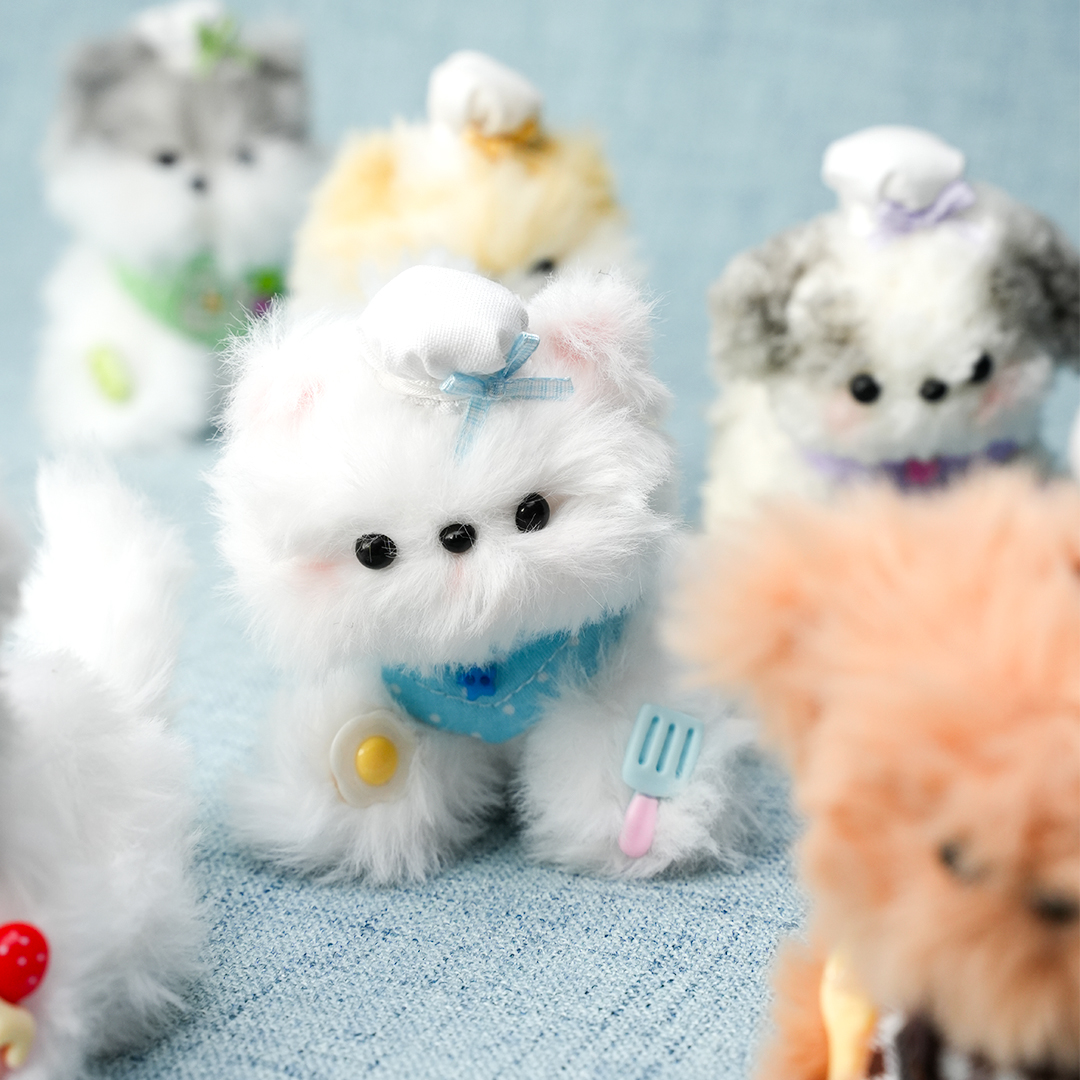 Woof Woof Little Chef DIY Handmade Twisty Stick Blind Box, Cute puppy, adorable pet, girl gift, desktop decoration Specification image