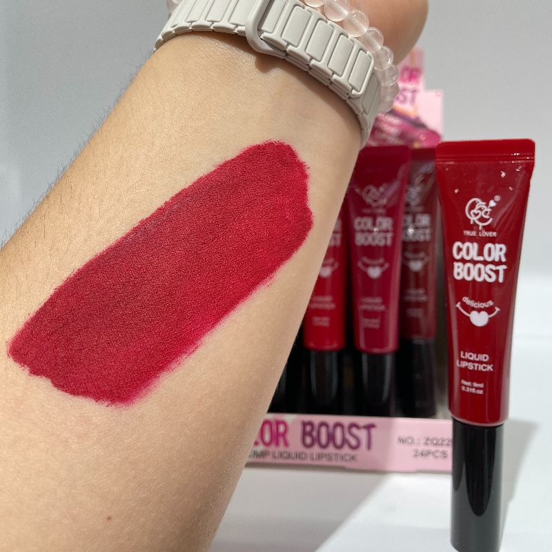 lipstick Liquid lipstick Lip gloss does not fade or stick to the rim of the cup. Red Lip gloss Liquid lipstick matte effect does not dry out pic 9