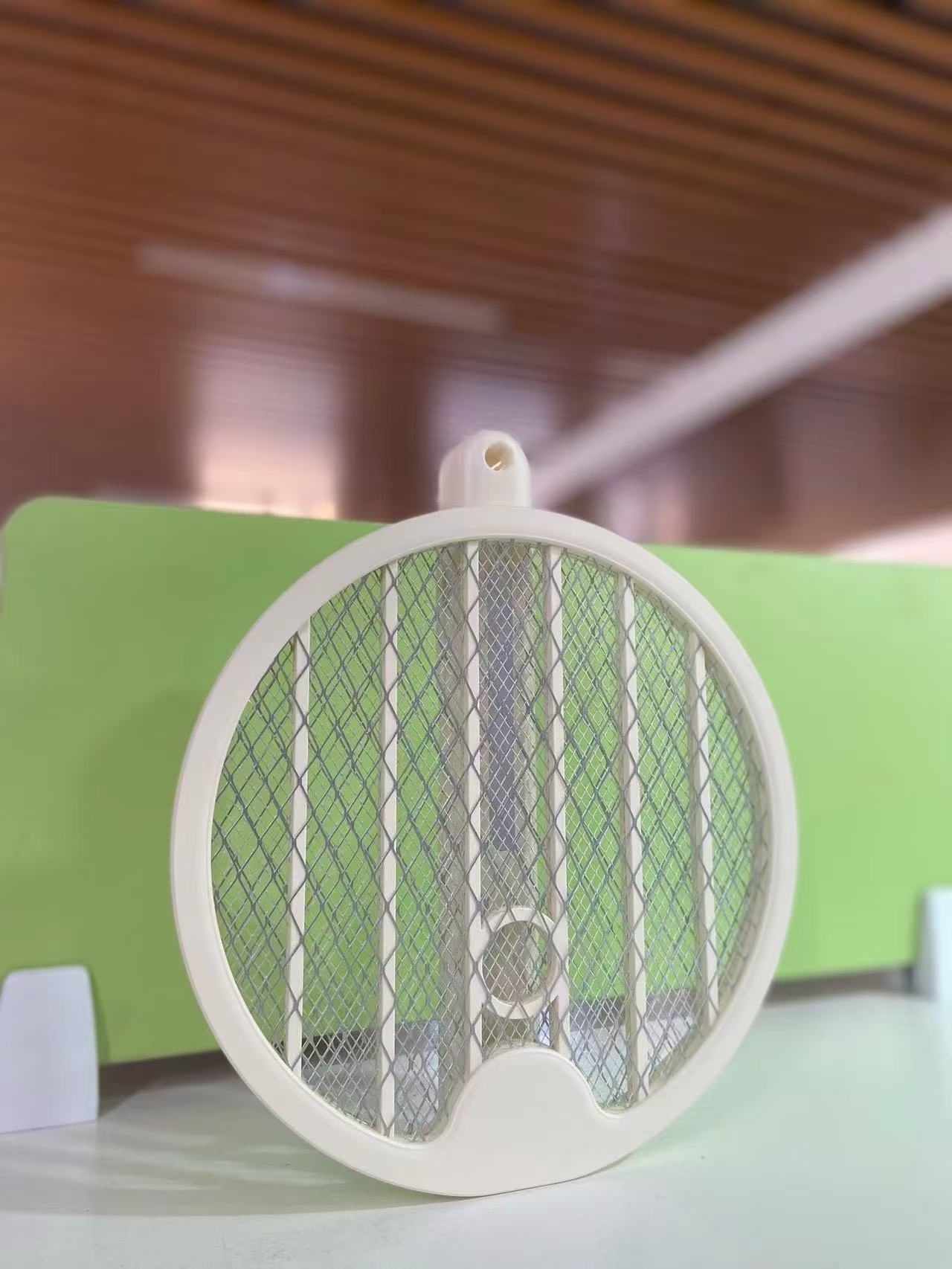 Foldable rechargeable electric mosquito swatter, household powerful mosquito killer lamp, battery, fly swatter, mosquito swatter, highly efficient mosquito swatter, electric mosquito swatter detail image 2