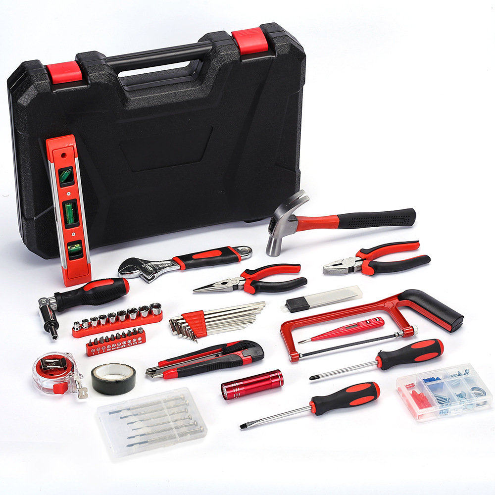 Wholesale of 110-piece maintenance toolbox sets, hardware tool gift sets, and multi-functional combination tool sets Specification drawing