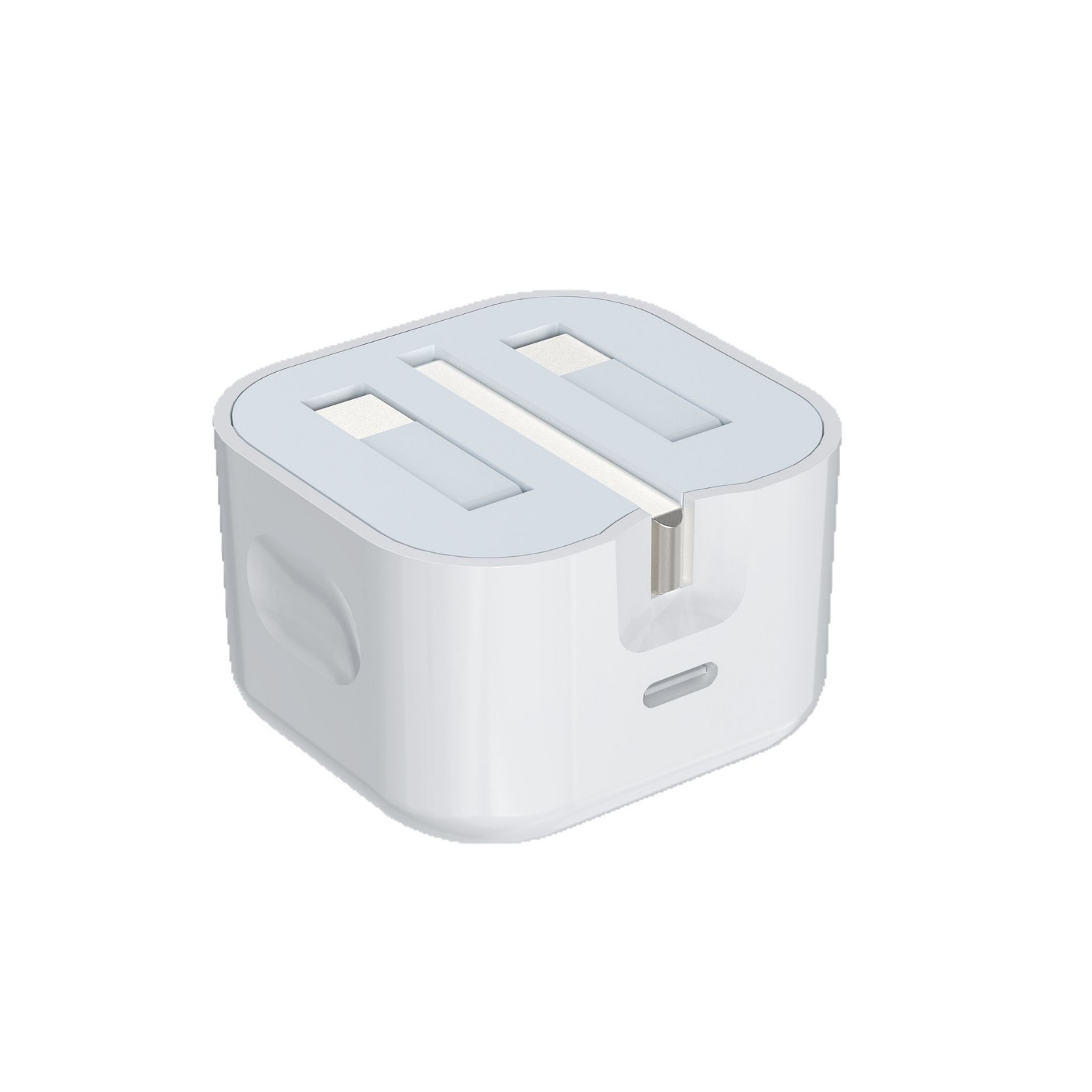 跨境pd20w折叠脚英规充电头适用iPhone Pro快充苹果16充电器PD20W