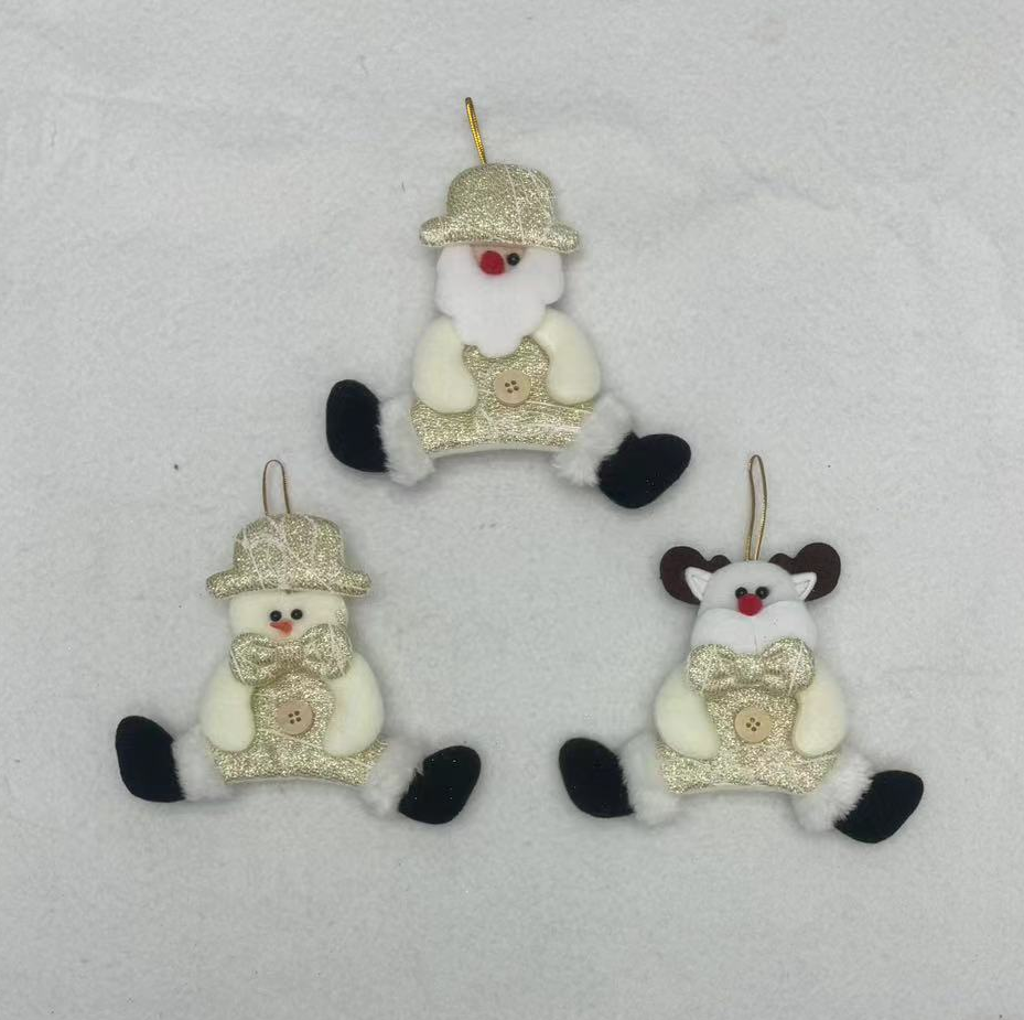 Christmas decorative trinkets, Santa Claus trinkets, snowman reindeer trinkets, window display trinkets Item Picture