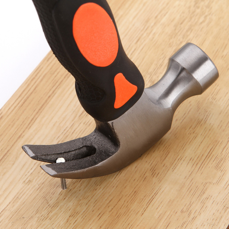Factory direct sales of multi-functional sheep horn hammer tool sets, hammer heads, small hardware hammers, carbon steel hammers, one-piece consignment Specification drawing