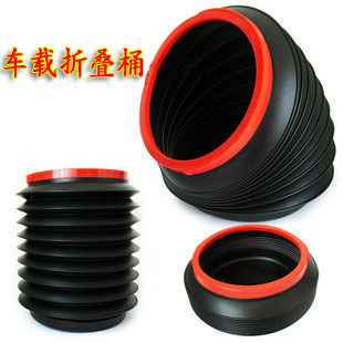 Wholesale of 4L folding car trash cans, magic telescopic storage boxes, and plastic water buckets Application Scenario