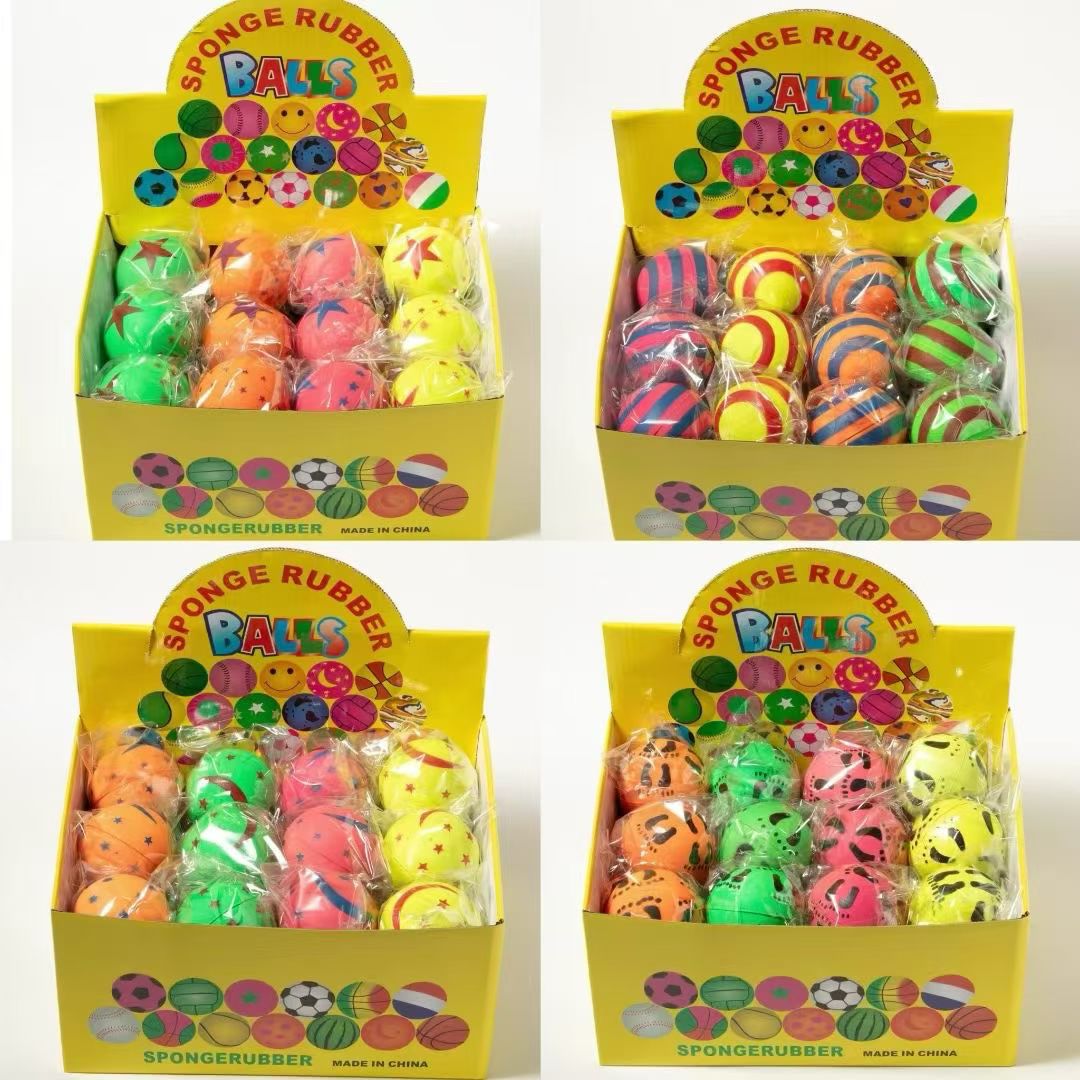 运动休闲弹力球伸缩开花球吸盘抛接粘靶儿童户外玩具球类