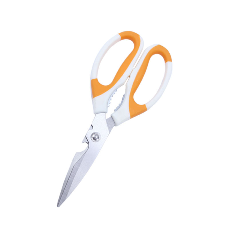 Wholesale multi-functional stainless steel household chicken bone scissors, barbecue powerful kitchen scissors, food scissors, kitchen scissors manufacturer Item Picture