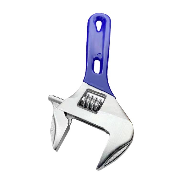 Adjustable wrench, large opening bathroom wrench, industrial-grade multi-functional plumbing pipe wrench, dual-purpose adjustable wrench Item Picture