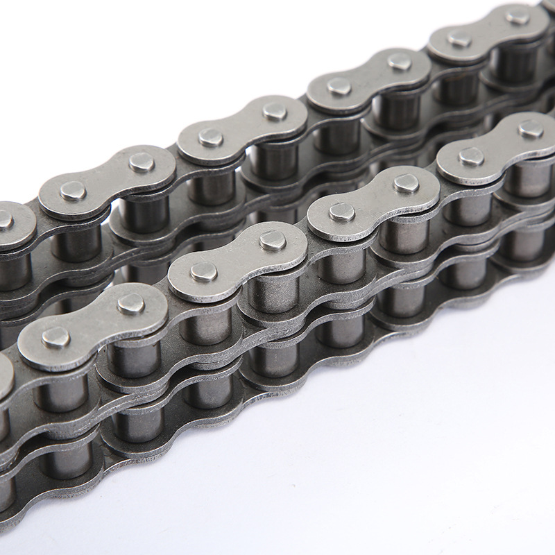 04B-72B series single, double and three-row industrial transmission and conveying precision roller chains Specification drawing