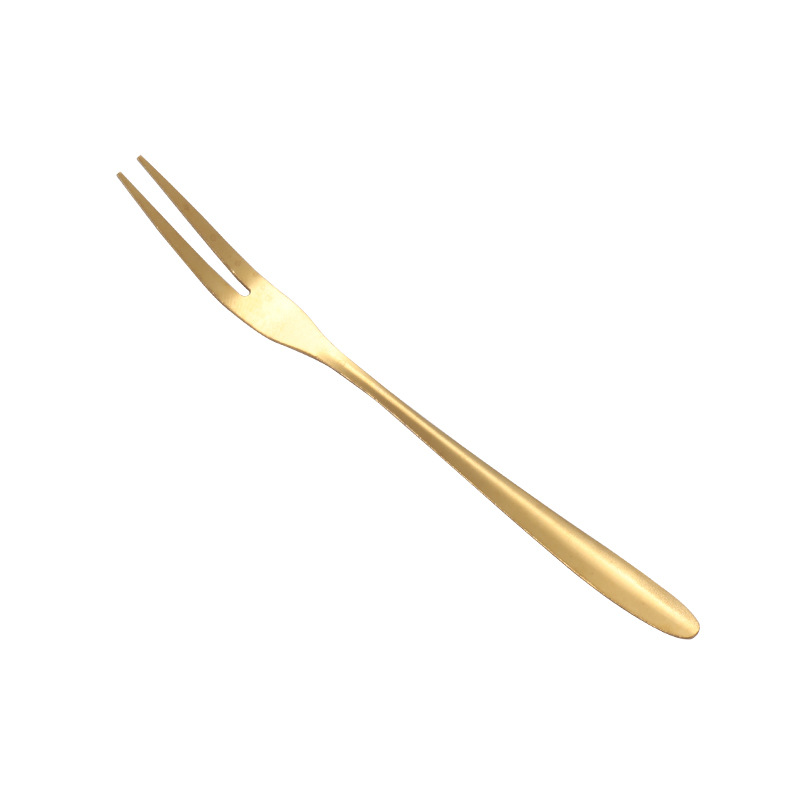 Stainless steel mooncake knife and fork, high-end mooncake gift box, knife and fork set, two-toothed fork, fruit stick, cake, mooncake fork Item Picture