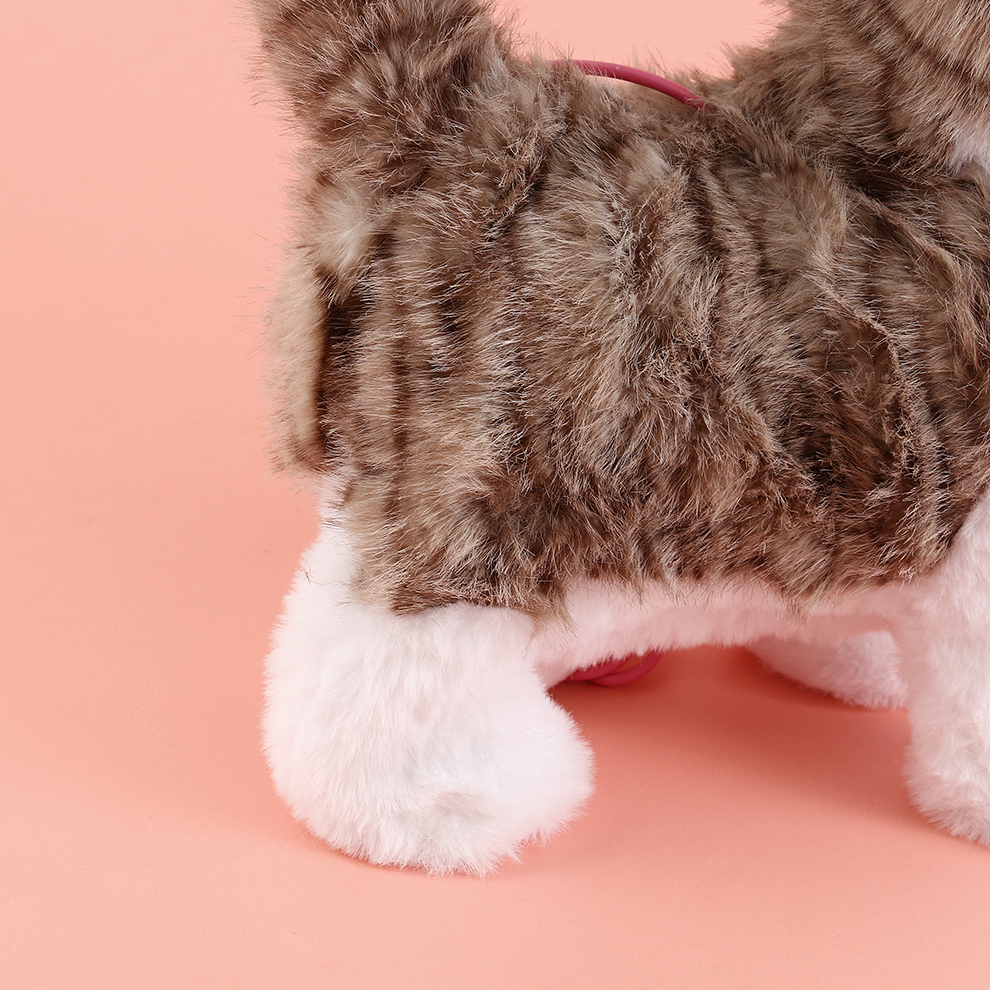 Gentle and graceful! Gentle and graceful electric plush kitten, super gentle in daily companionship, recording captures gentle moments, gentle and lovely singing Item Picture