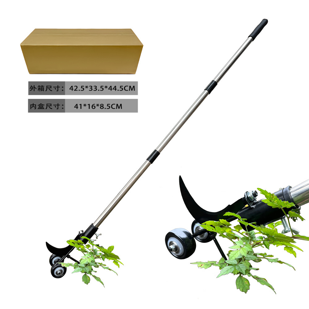 Garden crevice weeding hook, soil loosening mower, quick gardening weeding tool, roller, crevice weeding wonder full figure