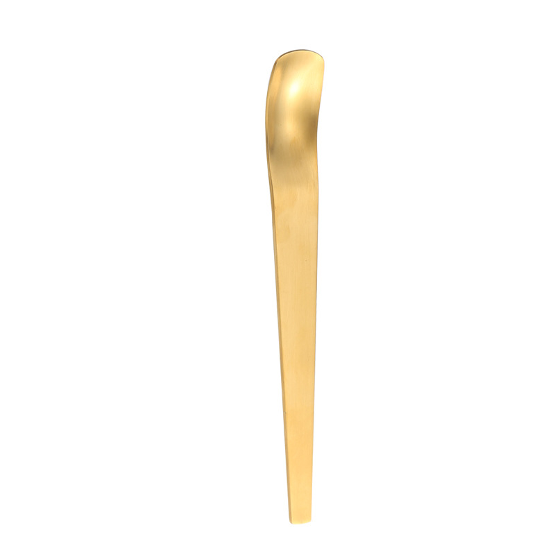 304 stainless steel ice cream spoon, flat cake spoon, dessert spoon, creative seasoning spoon, mixing spoon, cat food spoon Item Picture