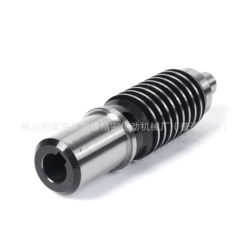 Custom-made worm gears, high-precision lead screws, worm wheels and worm gears with high fit, high-precision transmission parts, worm gear and worm processing Specification drawing
