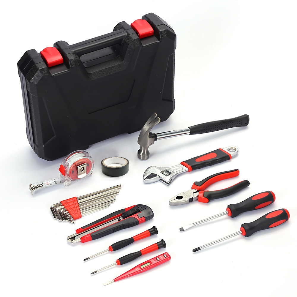 20-piece hardware tool set, car and household manual combination tool set, gift toolbox set Application Scenario