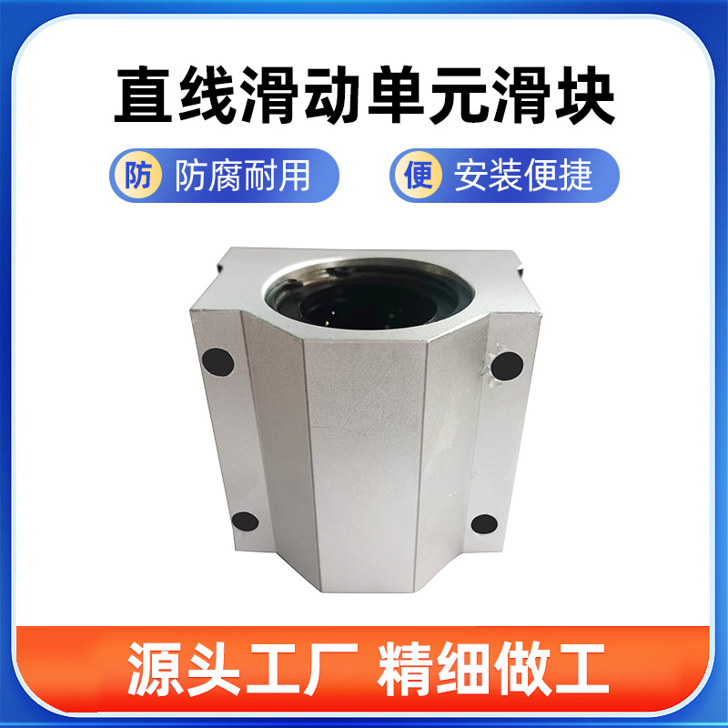 The SCS6-60 series of linear box-type motion sliders are high-precision and high-rigidity universal sliders for automated equipment details Picture