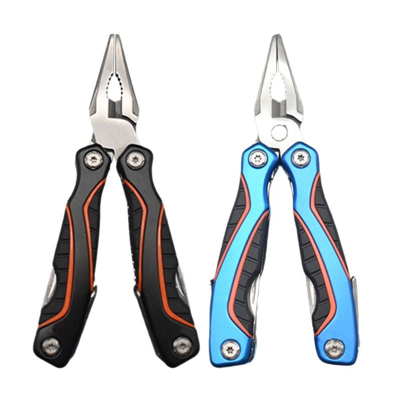 Factory direct sales of multi-functional folding pliers, front and back hand size pliers with tail lock, outdoor camping multi-purpose combination pliers Item Picture