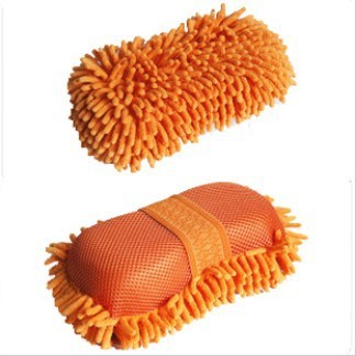 High-end Chenille velvet car sponge coral worm car wash gloves, coral velvet scratch-resistant car wash products Application Scenario