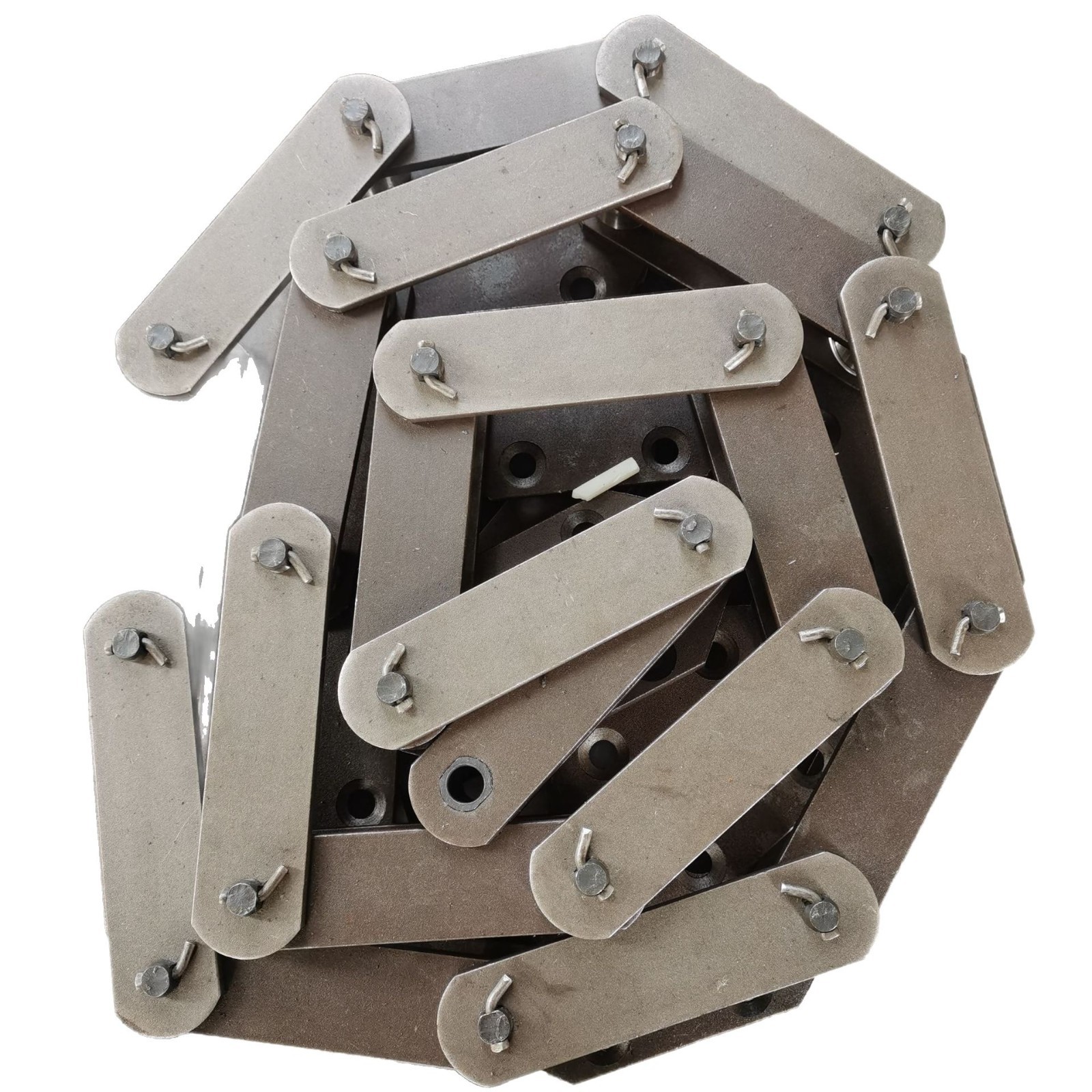 The pitch of the plate chain high-carbon steel ingot casting machine chain is 152.4, and the hoist chain is NE chain Item Picture