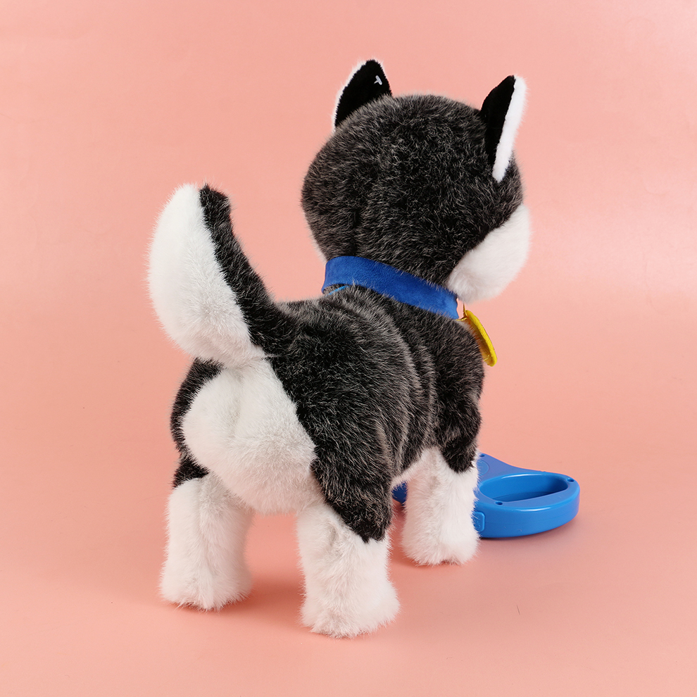 Naughty and cheerful! A lively and mischievous electric plush puppy, accompanying joy and mischief. It records the mischievous words and sings in a lively and cute way Specification image