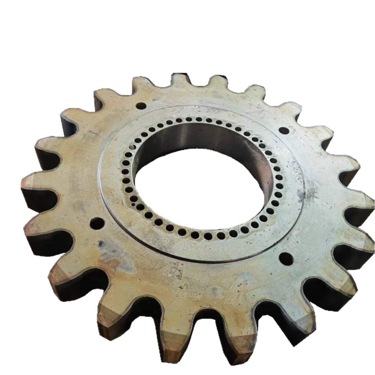 Single and double row steel gear non-standard double-pitch conveyor roller processing and customization industrial transmission sprocket Item Picture