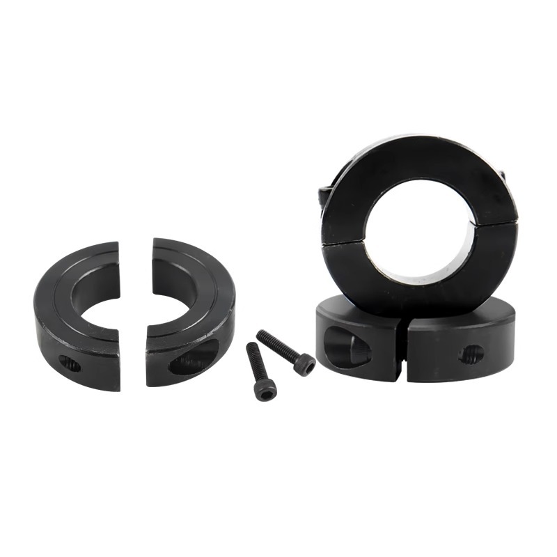 Steel separation type fixed ring, carbon steel 45 steel SCSP split limit ring, positioning ring, anti-retreat ring, clamping lock ring Item Picture