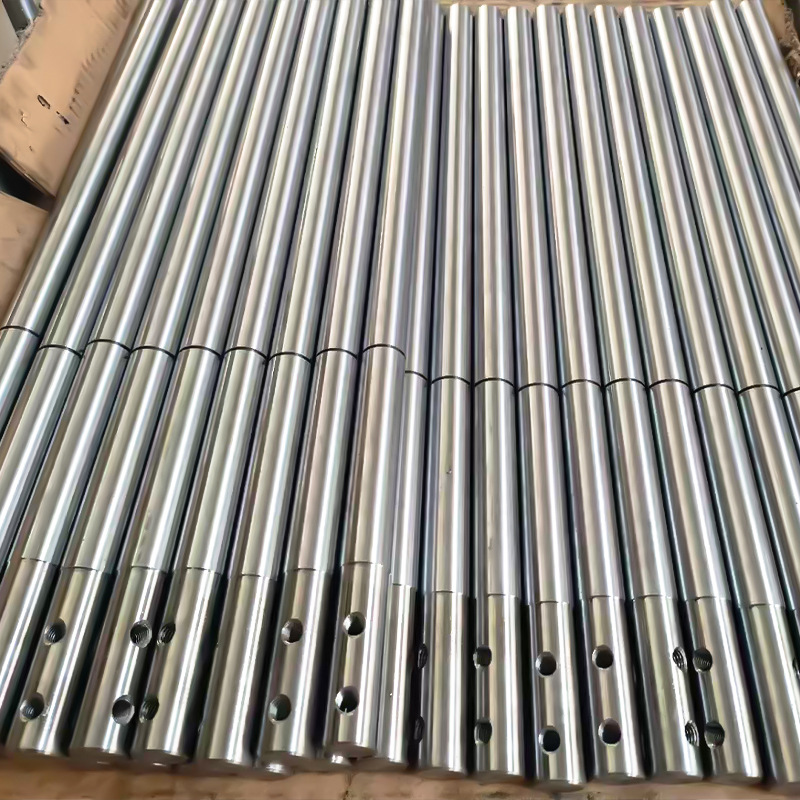 Solid linear optical shaft, chrome-plated optical shaft, hard shaft, high wear resistance, precision linear guide rail, Φ6, Φ8, piston rod, round bar Specification drawing