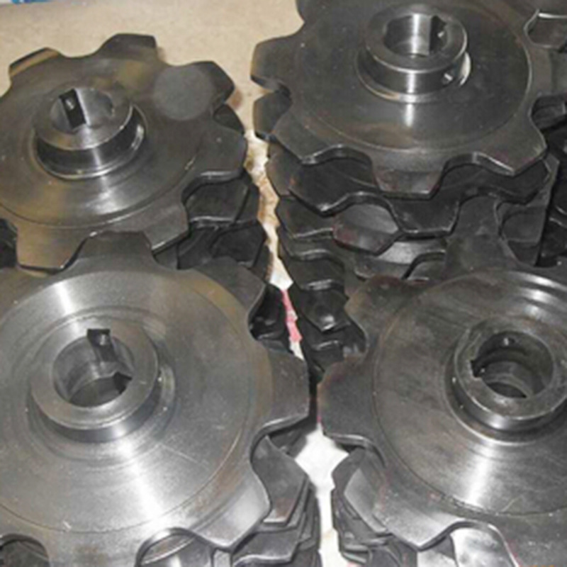 Factory direct supply of hoist sprockets, various models of bucket elevator sprockets, large quantity discounts, multi-row sprockets, industrial sprockets details Picture