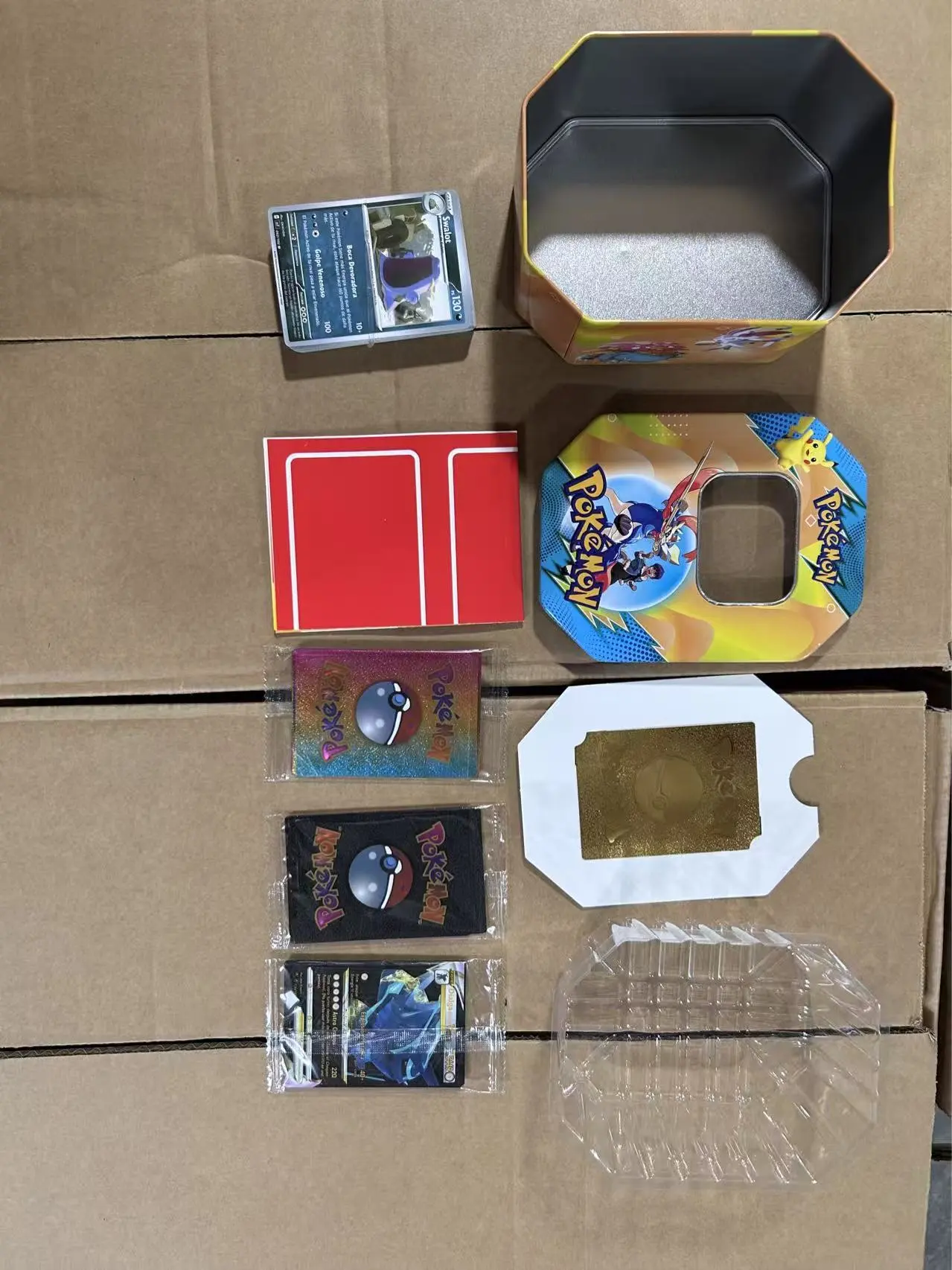 Pokemon PK Tin box cards detail image 2