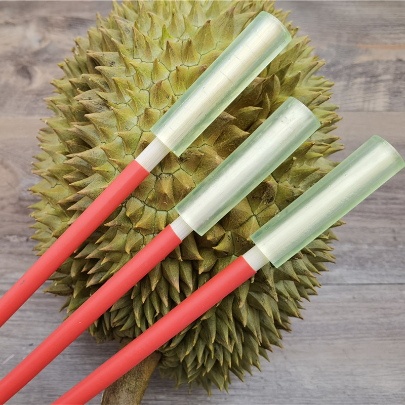 Durian stick to open the durian, durian opener pliers to check the fruit, tap the durian stick undefined
