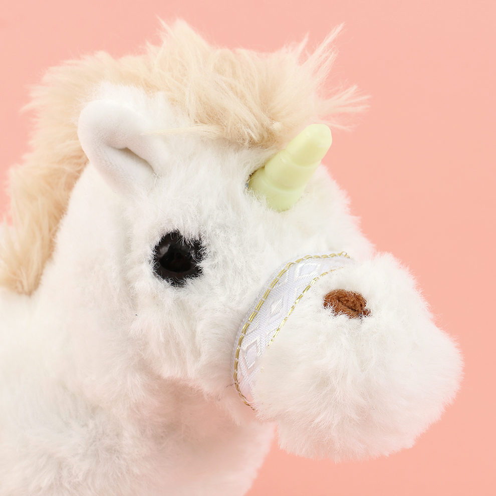 Hot sale! A cute and obedient electric plush little horse that can cry and move, gently calling and wagging its tail, gentle and adorable, a close companion for children Application Scenario