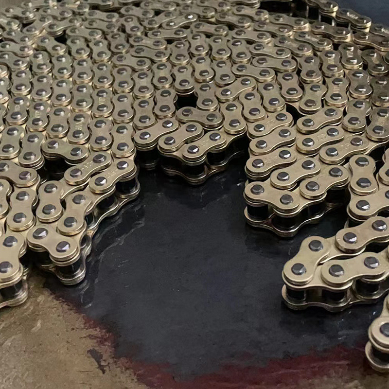 Factory direct supply of sliding chain drive chain, motorcycle chain, 40MN chain drive parts, complete range of models details Picture