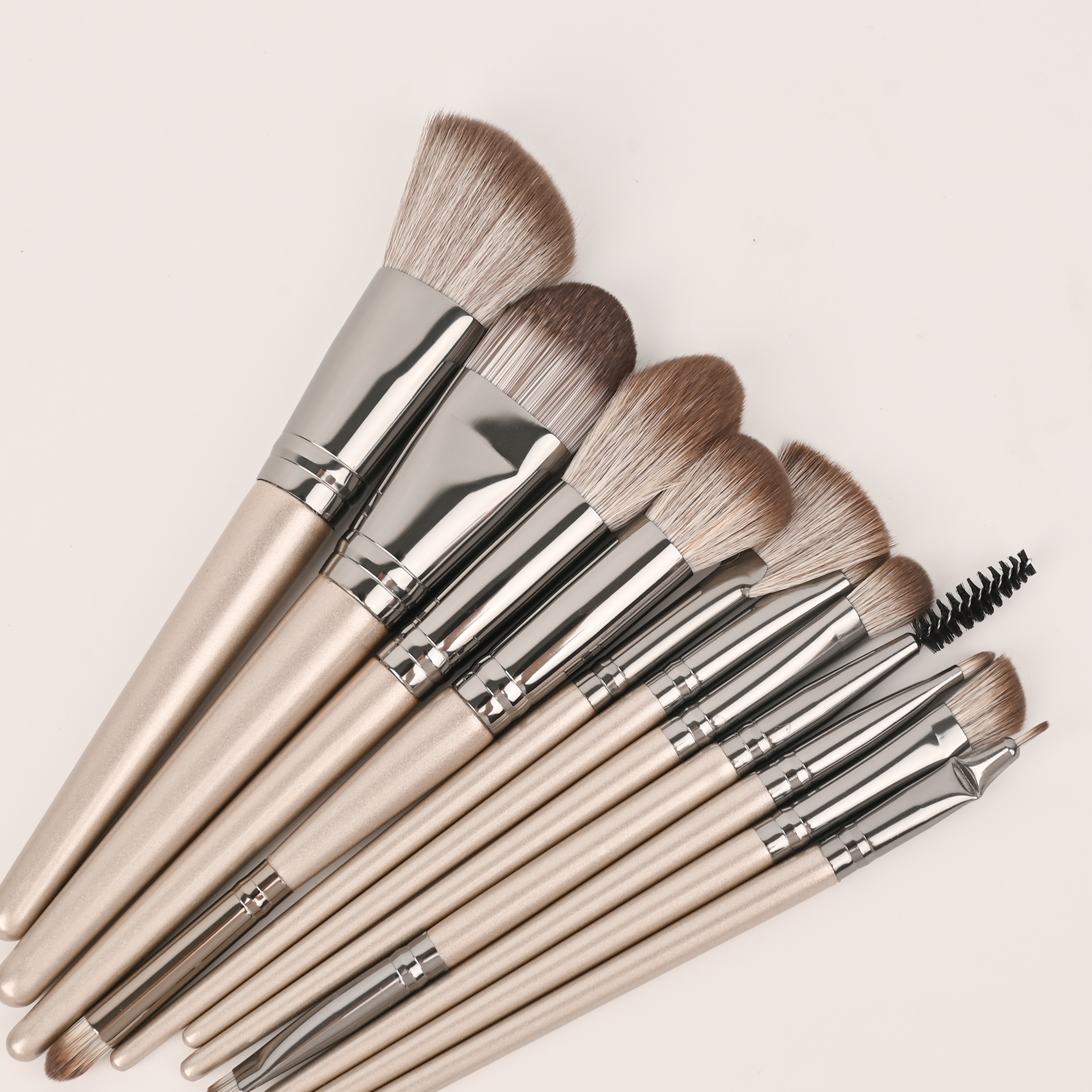 Foreign trade export makeup brush set storage, makeup set for beginners, beauty tools, brushes, eyeshadow brushes as gifts storage Specification image