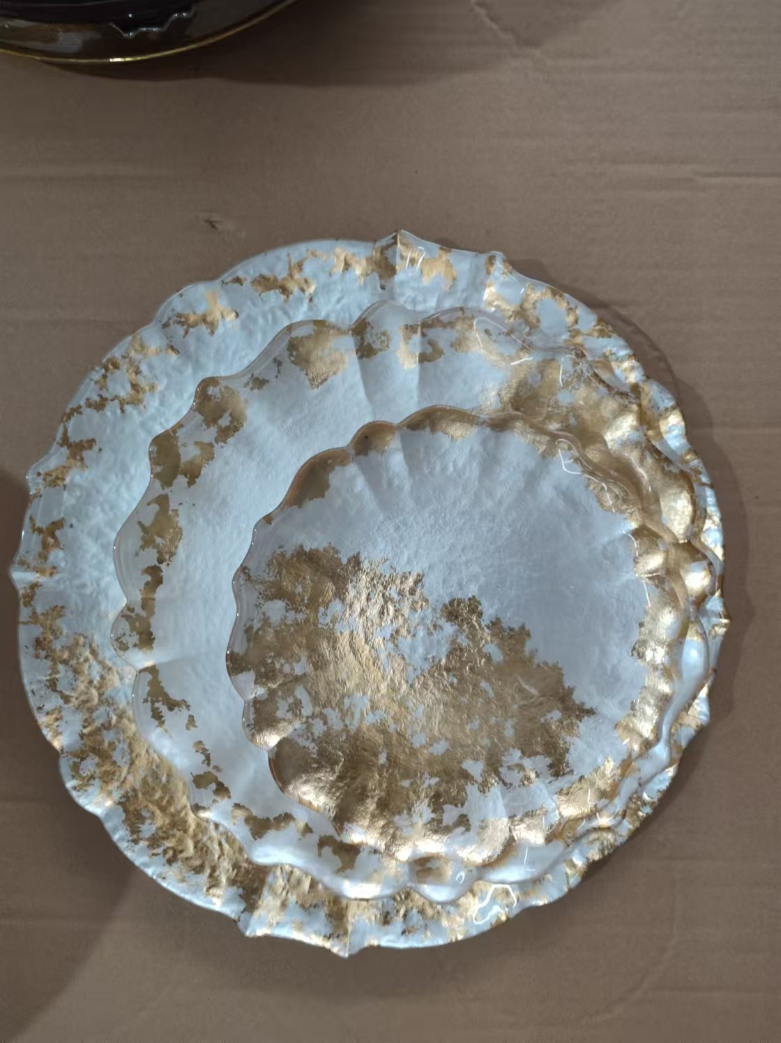 日用百货玻璃餐具套装 水晶玻璃壶瓷蛋糕盘 优质陶瓷餐具套装 美观耐用 餐桌前必备餐具套装