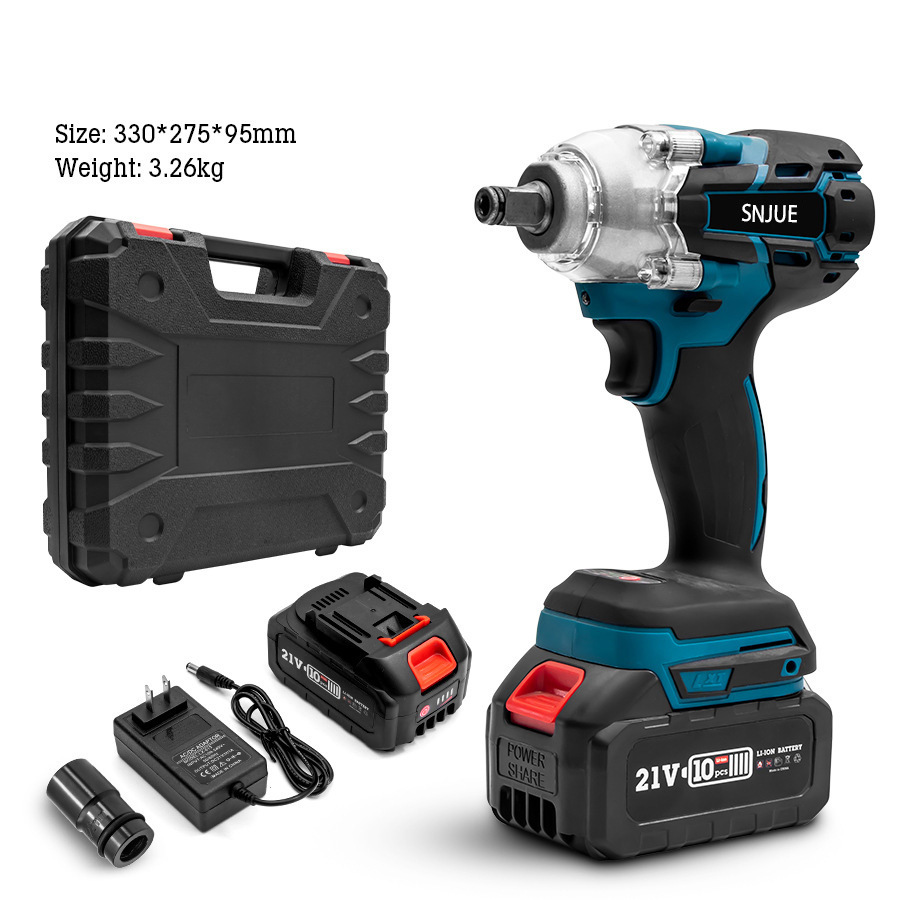 Factory direct sales of electric wrenches, lithium battery wrench sockets, car repair screwdrivers, high-power electric drills and hammers Item Picture