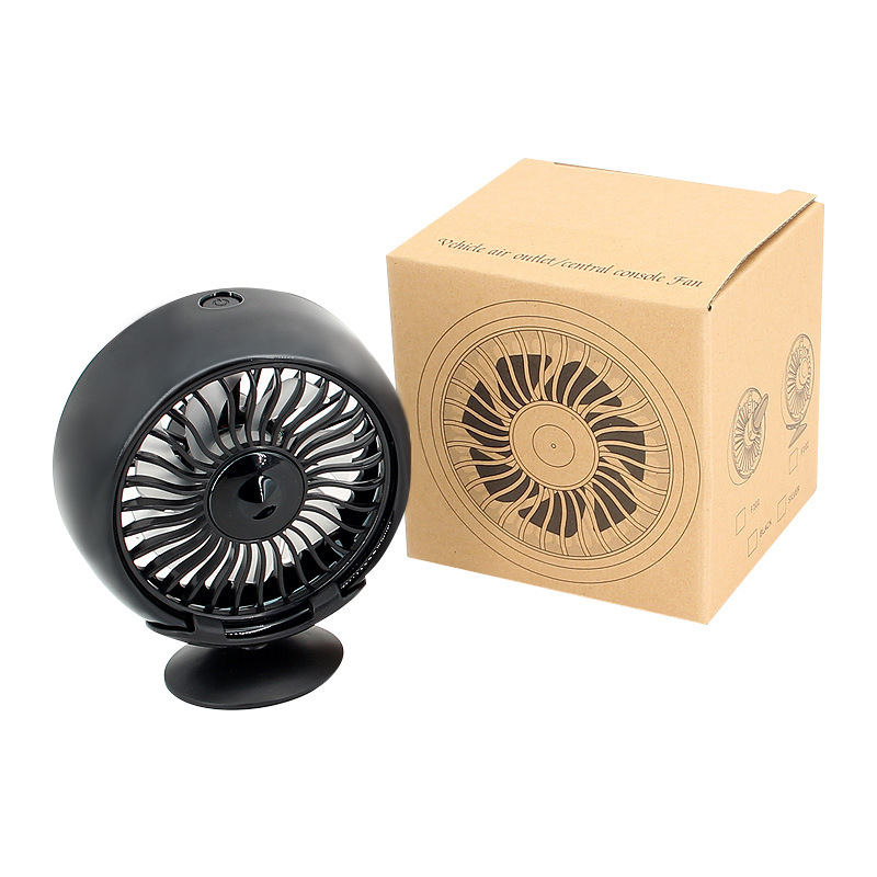Multi-functional usb car air outlet fan, dual-purpose portable electric fan for both car and home use, circulating fan Item Picture