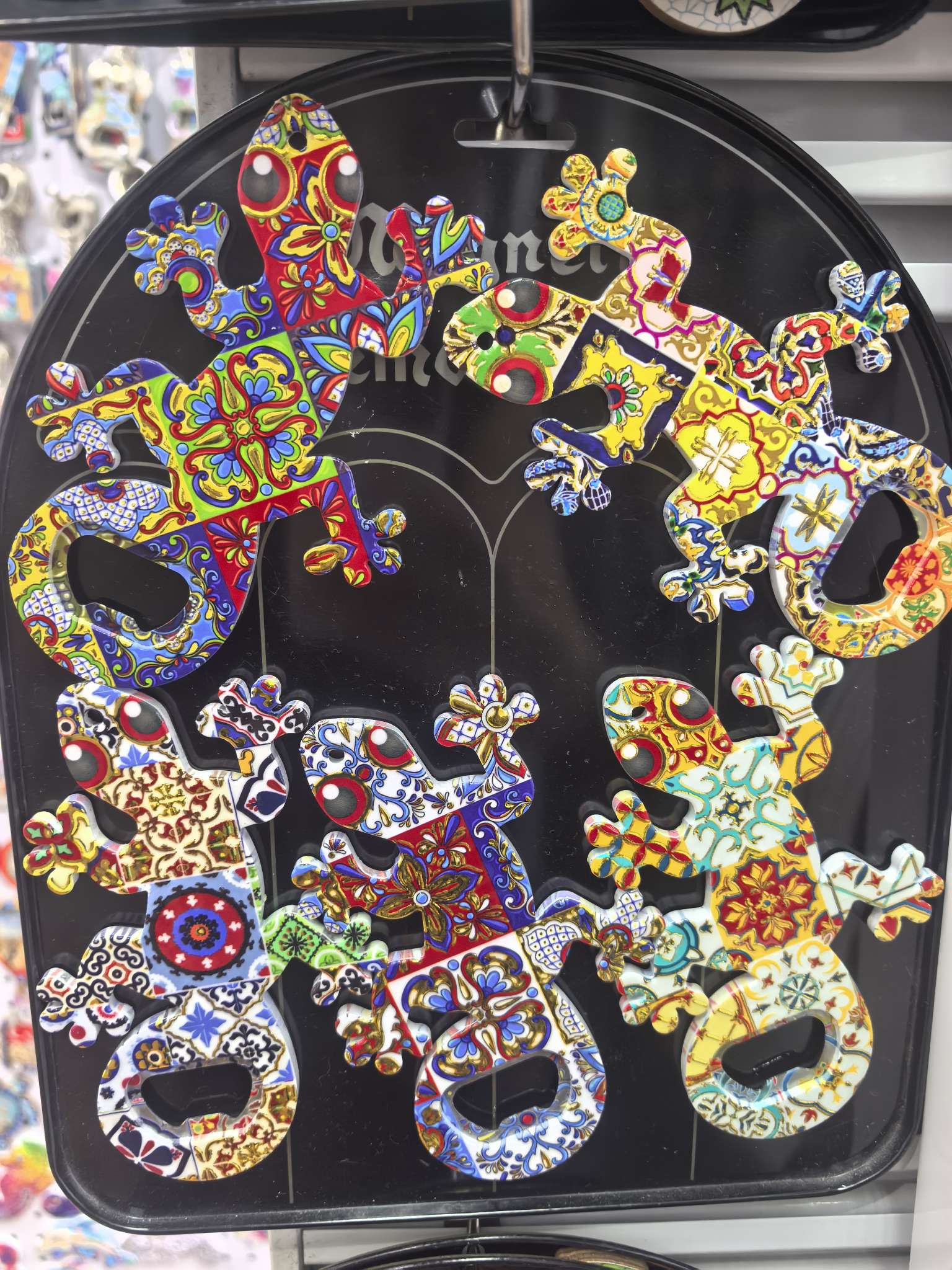 树脂蜥蜴冰箱贴，烫金工艺，流行款式，工艺品工金属工艺品工艺品