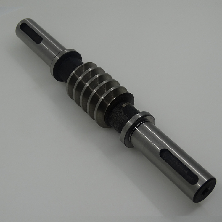The manufacturer sells stainless steel worm gear mechanical transmission parts, worm wheels and worm gears, and CNC worm gears Specification drawing