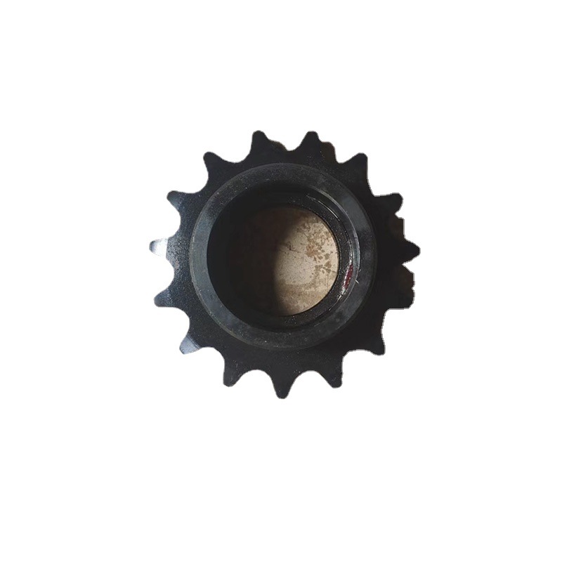 15-tooth 12A-1 sprocket, made of 45# steel, A-type chain drive accessories, single-row grooved boss sprocket processing Item Picture