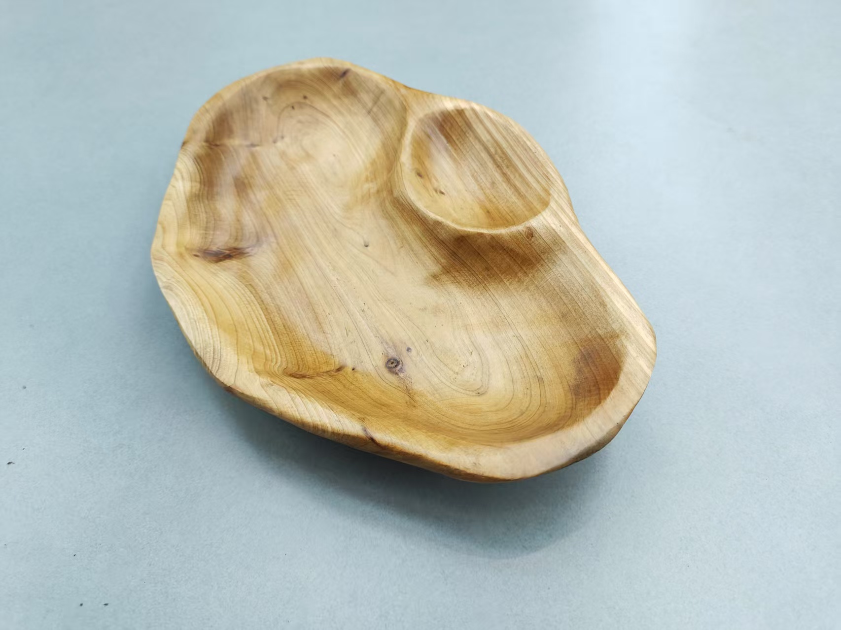 实木盘不规则碟子坚果干果盘碟实木餐具民宿瓜子异形蛋糕零食盘鱼盘17产品图