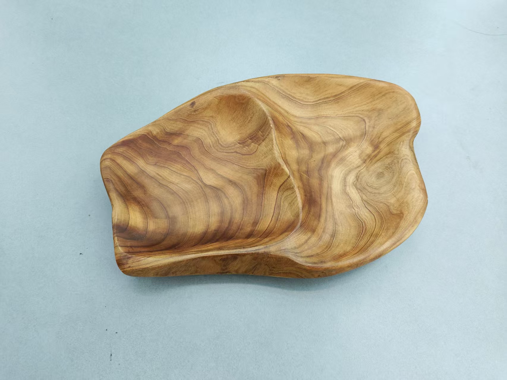 木头中式提篮茶点心架果盘展示架摆台创意木质餐具水果托盘木果盘工艺品摆件胡桃夹子欧式