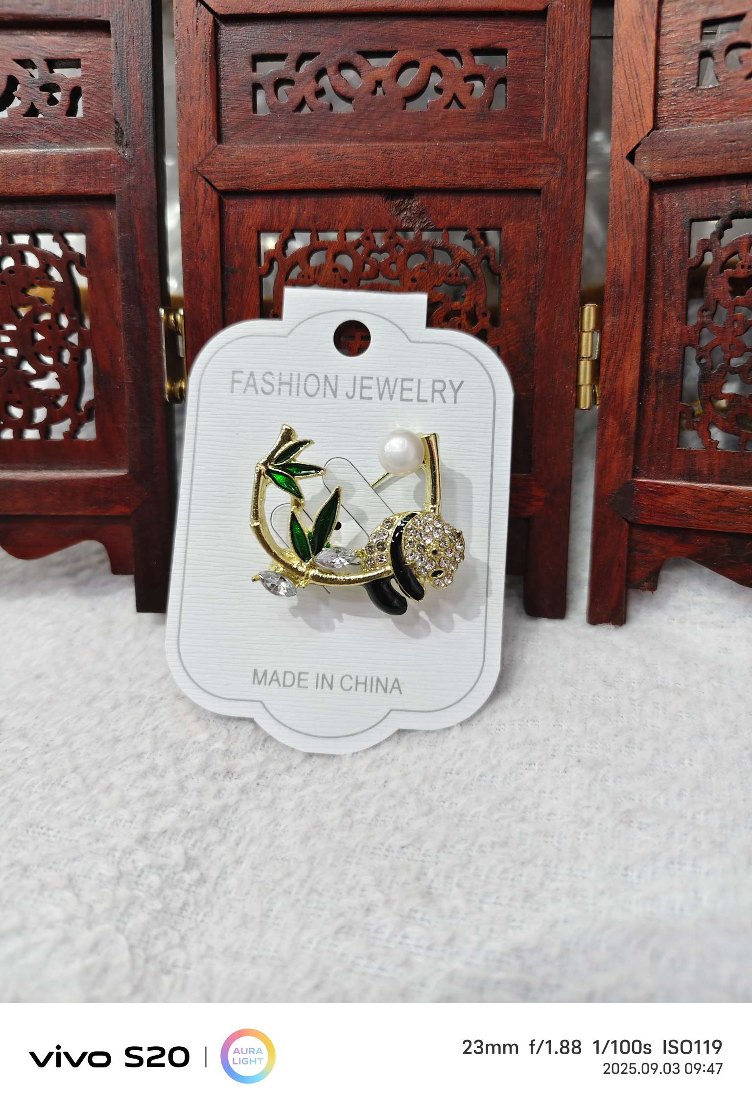 天然珍珠胸花合金配件流行配饰