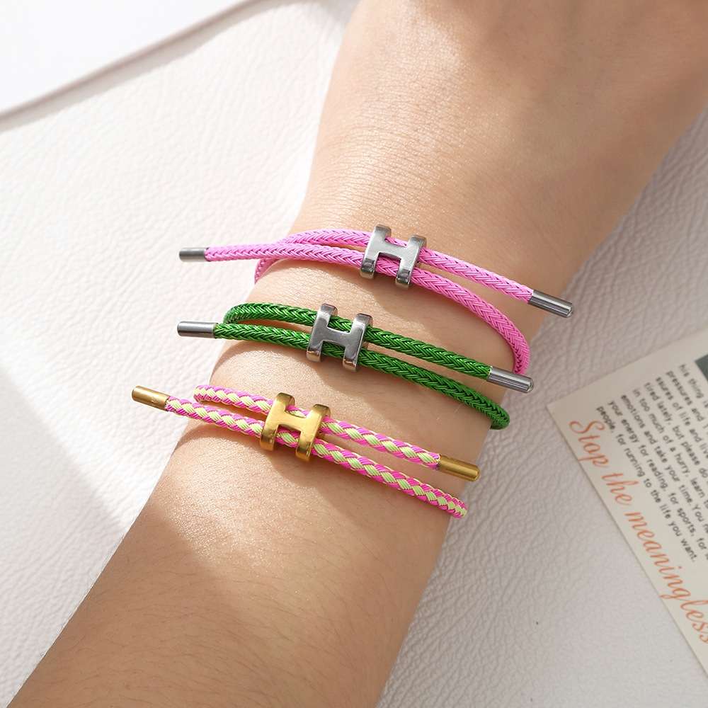 Crystal bracelet, Korean style fashionable jewelry for women, simple and versatile bracelet accessories, couple bracelets, trendy styles