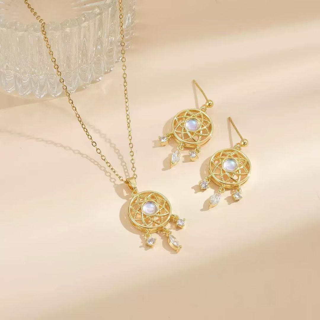 时尚珍珠耳环烧焊锆石耳饰简约气质耳环女款耳饰品潮流百搭款